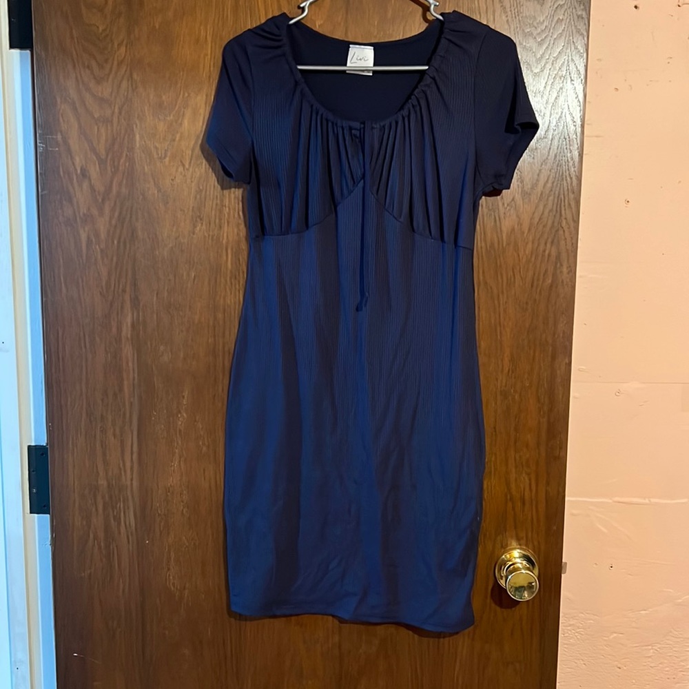 a dress